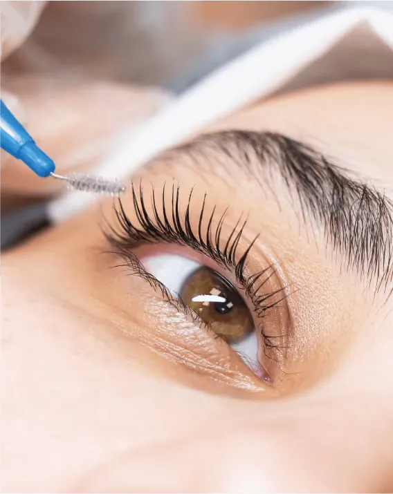 Szempilla lifting eredménye – Rencsi Beauty Érd